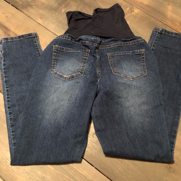 Blue Spice Maternity Jeans - Picture 3 of 3